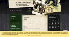 Desktop Screenshot of ojcowskiparknarodowy.pl