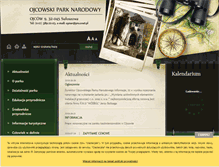 Tablet Screenshot of ojcowskiparknarodowy.pl